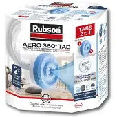 Henke Rubson 3178040677715, Absorbierer (Nachfüllpackung), Tablet, Feuchtigkeitsabsorbierer, Blau, Weiß, 20 m², 2 Stück(e)