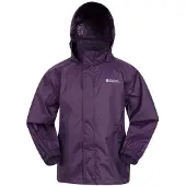 Mountain Warehouse - "Pakka II" Jacke, wasserfest für Kinder MW1560 (146-152) (Dunkel-Lila)