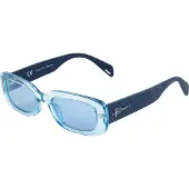 Police Mod. Spla17 Shiny Transparent Light Blue