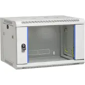 EFB Elektronik 691706FGR.1 19” Wandgehäuse Flat Pack 6HE, Tiefe 450 mm, RAL7035 691706FGR1