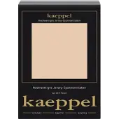 Kaeppel Spannbettlaken "Single Jersey Mako Elasthan", beige (leinen), L:200cm, Jersey-Elasthan, Obermaterial: 97% Baumwolle, 3% Elasthan, Bettlaken, Spannbettlaken, aus 97% Baumwolle und 3% Elasthan