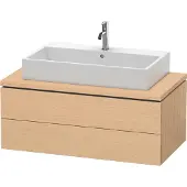 Duravit L-Cube Meuble sous-lavabo pour console, suspendu, 2 tiroirs, 1020x400x547mm, LC581903030