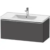 Duravit Waschtischunterschrank D-Neo 98,4x45,2cm, chr/Grap ma, 1 Ausz., wandhängend