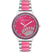Juicy Couture Damenuhr JC1335SVHP (Ø 38 mm)