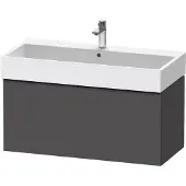 Duravit Waschtischunterschrank D-Neo 98,4x44,2cm, sw/Grap ma, 1 Ausz., wandhängend