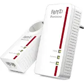 AVM Powerline 1260E WLAN Set, 1200 Mbit/s, IEEE 802.11a, IEEE 802.11b, IEEE 802.11g, IEEE 802.11h, IEEE 802.11i, Typ F, Gigabit Ethernet, 10,100,1000 Mbit/s, 10BASE-T, 100BASE-T, 1000BASE-T