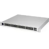 Ubiquiti UniFi USW-PRO-48, Managed, L2/L3, Gigabit Ethernet (10/100/1000), Rack-Einbau, 1U