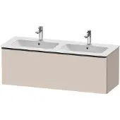 Duravit Waschtischunterschrank D-Neo 128x46,2x44cm, 1 A, wd, schwarz/Taupe ma