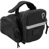 Vincita B036s Velcro Extensible Satteltasche Schwarz Schwarz One Size
