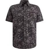 PME Legend Short Sleeve Hemd Druck Graphite