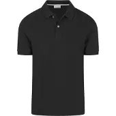 Profuomo Piqué Poloshirt Schwarz