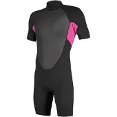 O'Neill Reactor II 2mm Back Zip S/S Spring Neoprenanzüge Kinder 12