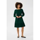Culture Kleid im lässigen Schnitt green