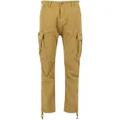 Alpha industries Cargohose "Squad Pant", Herren, Gr. 29, Normalgrößen, grün (khaki), Obermaterial: 98% Baumwolle, 2% Elastan. Futter: 100% Baumwolle, Hosen Cargohose