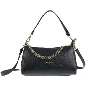 Pierre Cardin Damen Schultertasche, echtes Leder, , Reißverschluss, verstellbarer Trageriemen, Italy