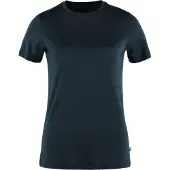 Fjällräven - Women's Abisko Wool S/S - T-Shirt Gr S schwarz