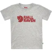 Fjällräven Kids Logo T-shirt grey-melange (020-999) 140