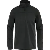 Fjällräven Pullover Abisko Lite Fleece Half Zip Herren Black-S