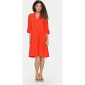 Saint tropez Kleid Casual fit Poinciana rose