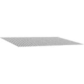 vidaXL Markisenersatzstoff Anthrazit und Weiß 400 x 300 cm Polyester