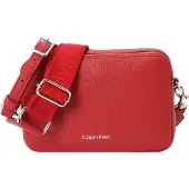 Calvin Klein Handtasche Webbing 2X Strap Camera Bag LV04F3656G Rot