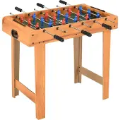 Syfax Mini-Kickertisch 69×37×62 cm Ahorn