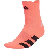 Adidas - Running Adizero Quarter Sock - Laufsocken Gr 43-45 rot