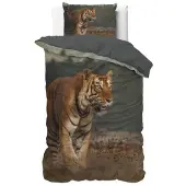 Royal Textile Sleeptime Nature Tiger Taupe 140 x 200/220 cm