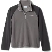 Columbia Boys' Glacial Half Zip Fleece city grey, shark (023) XXS