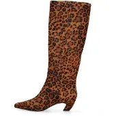 Marc Ellis Damenstiefel Leoparden-Muster Kalbsleder Animal Print Leopard Print 36