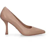 Marc Ellis Damenschuhe mit Absatz aus echtem Leder, elegante Pumps, schwarz