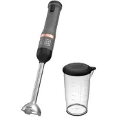Black & Decker BCKM1011KGF-QW, Pürierstab, 0,7 l, Grau, Edelstahl