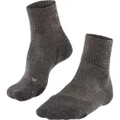Falke TK2 Explore Wool Short Herren Trekking Kurzsocken, 44-45, Grau, Schurwolle