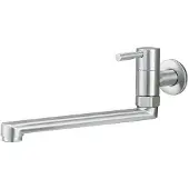 OEM Küchenarmatur aus Edelstahl für Balkon und Innenraum, einarmig, kalt, Wasserstrahlverstärker