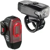 Lezyne Ktv Pro Smart Light Set Schwarz 200 / 75 Lumens