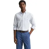 Gant für Herren. 3000150 Vichy-Karohemd hellblau (3XL), Lässig, Baumwolle, Klassisch, Langarm