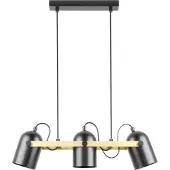 Zuma Line A8163-3A FATI Pendelleuchte, matt schwarz-gold