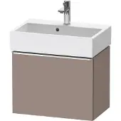 Duravit D-Neo Waschtischunterbau wandhängend, Compact, 584x440x372mm, 1 Auszug, mit Griff Chrom, DE4229010430000