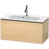 Duravit L-Cube Waschtischunterbau wandhängend, Compact, 1 Auszug, 820x400x391mm, LC615707171, Farbe: Mediterrane Eiche Echtholzfurnier