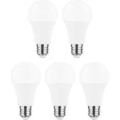 Modee Lighting E27 LED-Lampe A60 13W 1350lm 2700K warmweiß 5 Stück
