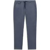 Bugatti Chinohose "Slim Fit", Herren, Gr. 33, Länge 30, 370, marine, 73% Polyester, 23% Viskose, 4% Elasthan, bedruckt, slim fit, Hosen Chinohose, aus DynamicSeries Jersey