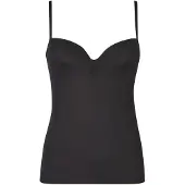 Nina von c. BH-Hemd NINA VON C. "BH Hemd mit gemoldeter Büste Secret", Damen, Gr. 90, Cup C, schwarz, Obermaterial: 95% Polyamid PA. 5% Elasthan EL., BHs BH-Hemd