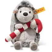Steiff Kuscheltier Christmas Cosy Igel Hedgy Hellgrau (18 cm)