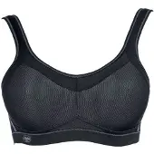 Anita Bustier ACTIVE "BH Momentum 1er Pack", Damen, Gr. 90, Cup D, schwarz, Obermaterial: 70% Polyester PES. 15% Polyamid PA. 15% Elasthan EL., BHs Bustier