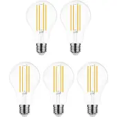 Modee Lighting E27 LED-Lampe Globe 17W 2452lm 2700K warmweiß 5 Stück
