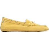 Carmela für Damen. 16314305-AMARILLO Mokassins 163143 gelb (38), Leder, Wohnung, Keine, Lässig