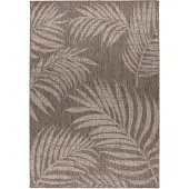 Kayoom Teppich "Nibru 725" rechteckig 5 mm Höhe Flachgewebe, In- und Outdoor geeignet, schnell trocknend, floral