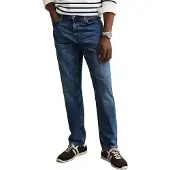 Gant für Herren. 1000011 Jeans Regular Fit Blau (32/34), Lässig, Baumwolle, Denim