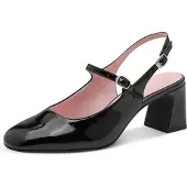 Tamaris Damen Sling Pump mit Blockabsatz