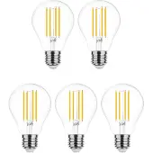 Modee Lighting E27 LED-Lampe A60 10W 1350lm 2700K warmweiß 5 Stück
